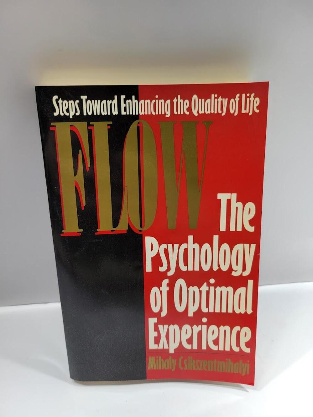 Flow The Psychology Of Optimal Experience Mihaly Csikszentmihalyi Soft Cover